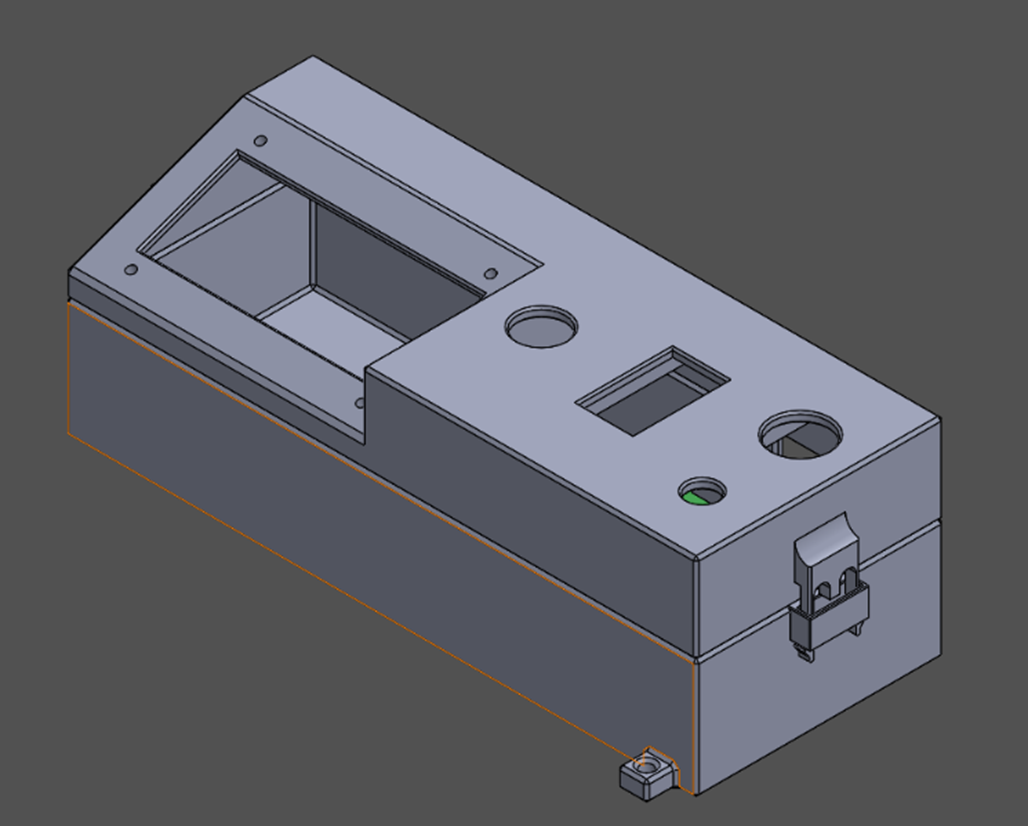 3D CAD of Arduino enclosure