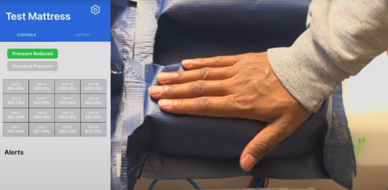 Live App data with High Cell Pressure