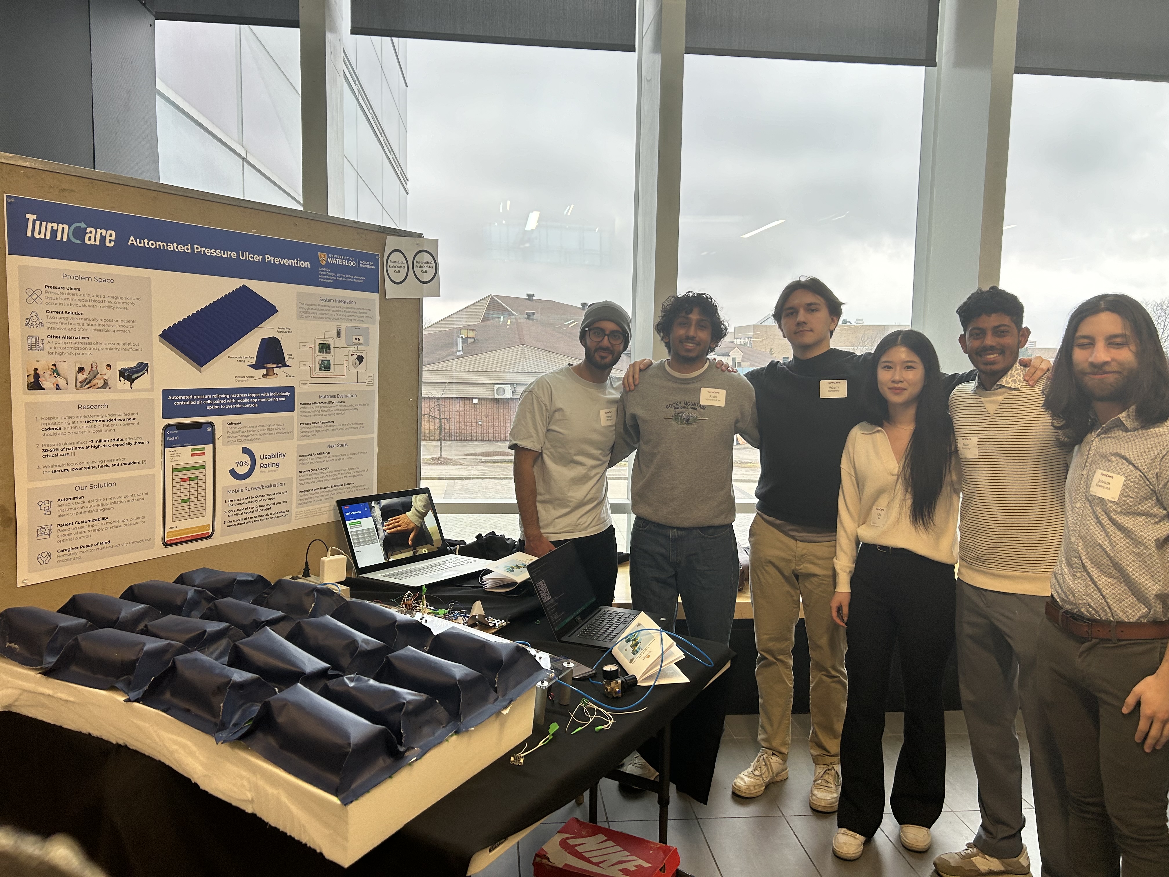 Automated Pressure Relief Mattress