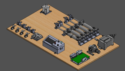 Full CAD of HIL Fixture
