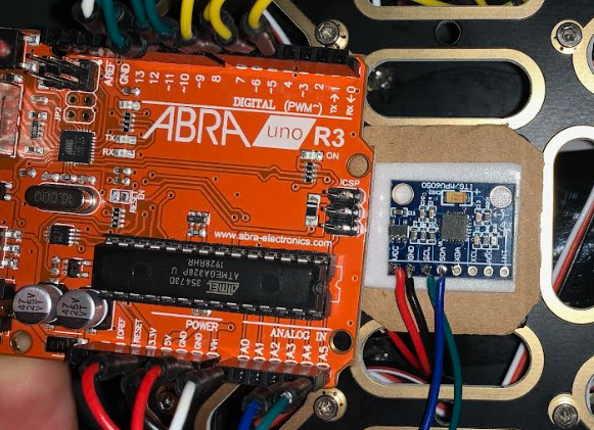 Connection between Arduino and Gyro
