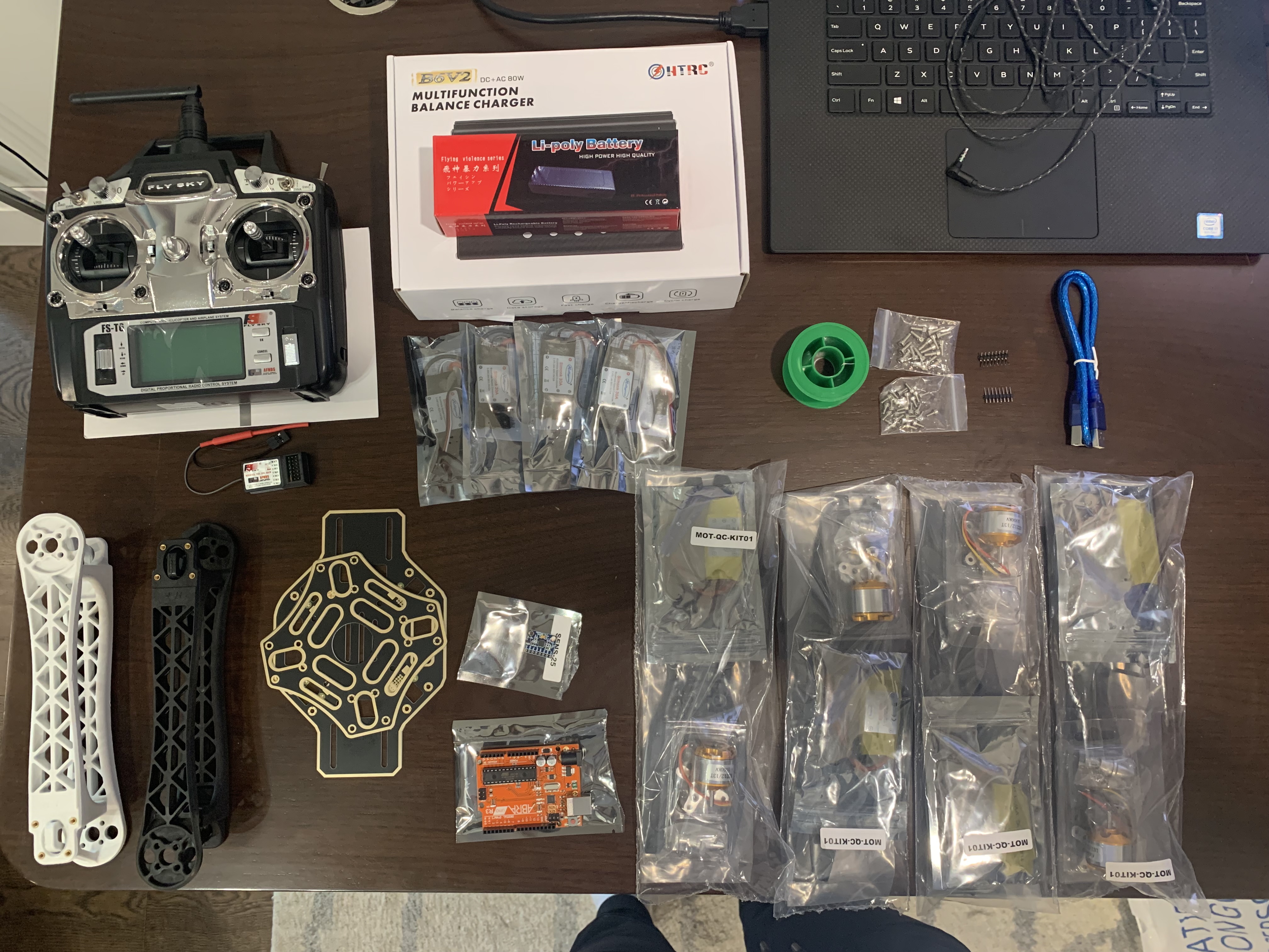 Quadcopter components